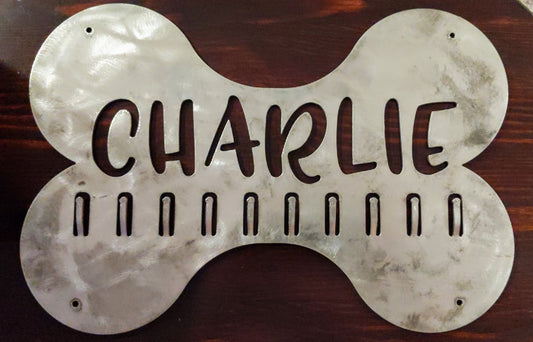 Dog Tag Leash Holder