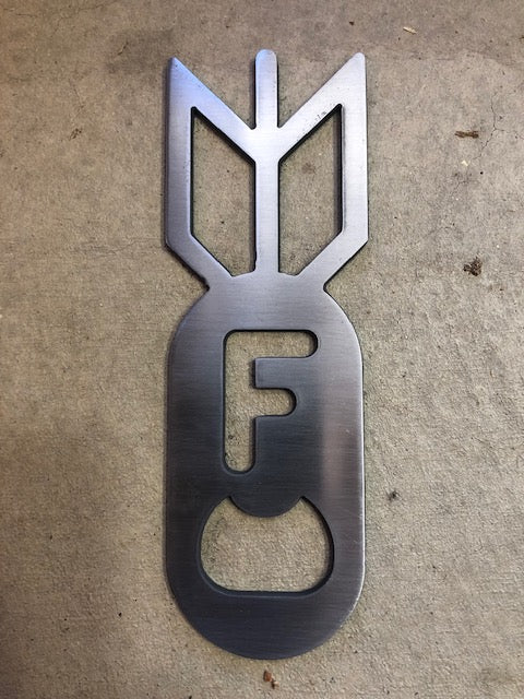 F Bomb Bottle Opener Keychain
