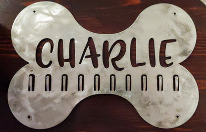 Dog Tag Leash Holder